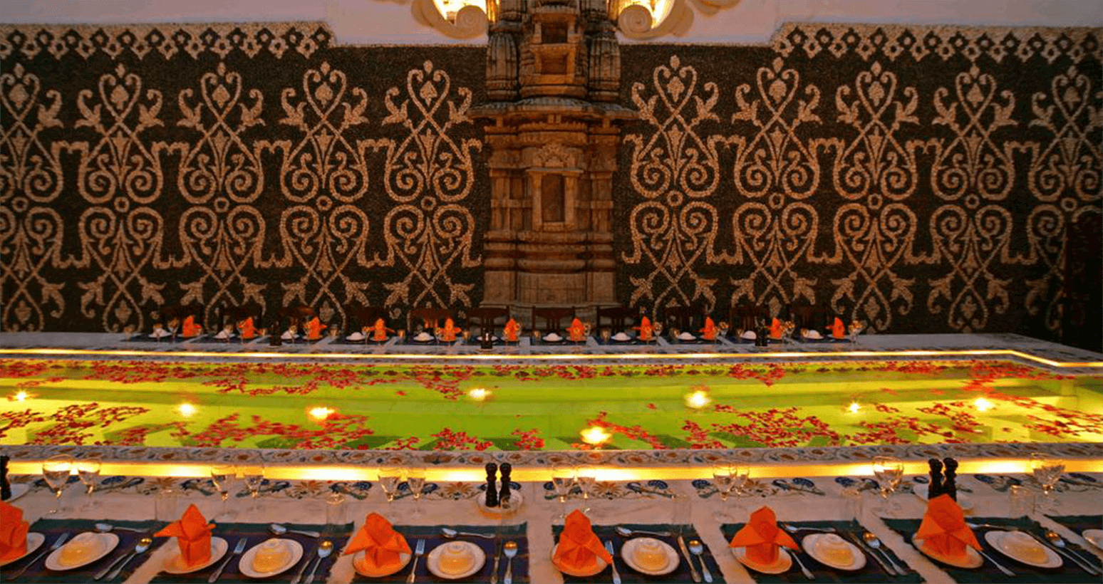 Udai Bilas Palace, Rajasthan, food