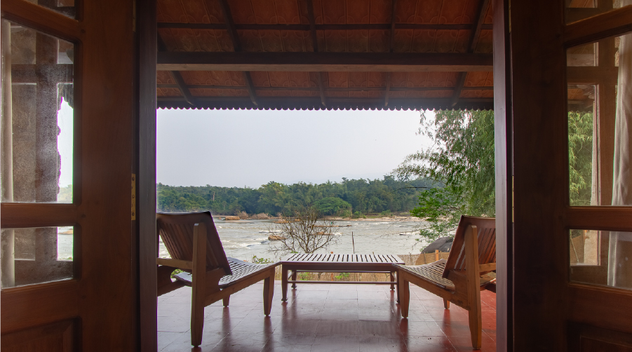 Quiet by the River,Kerala,room