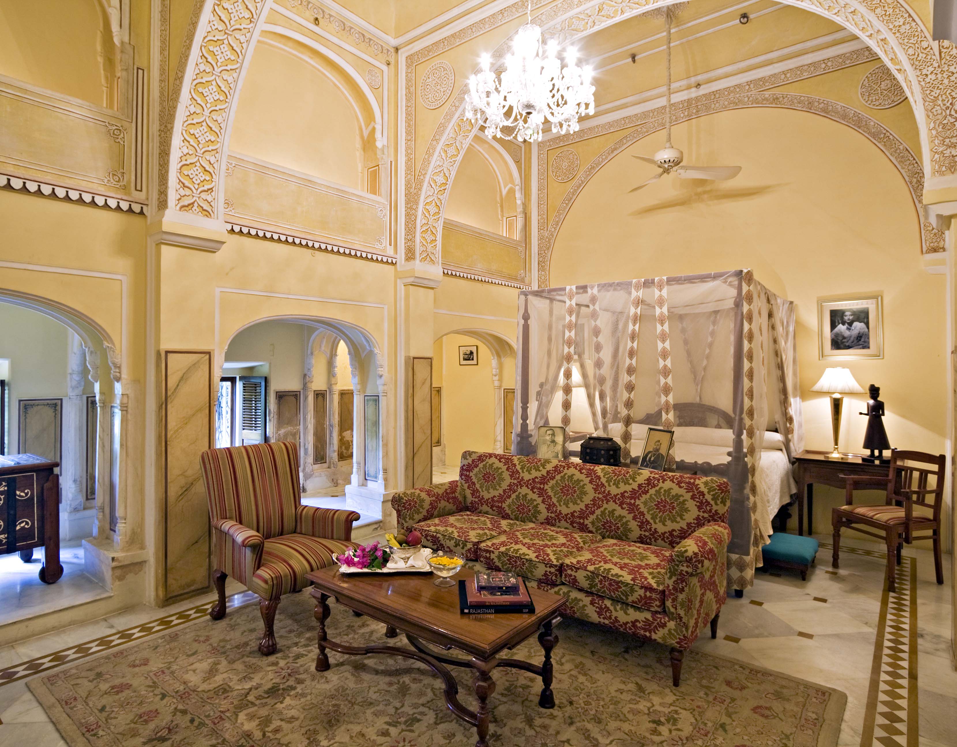 Samode Haveli Jaipur, rajasthan rooms