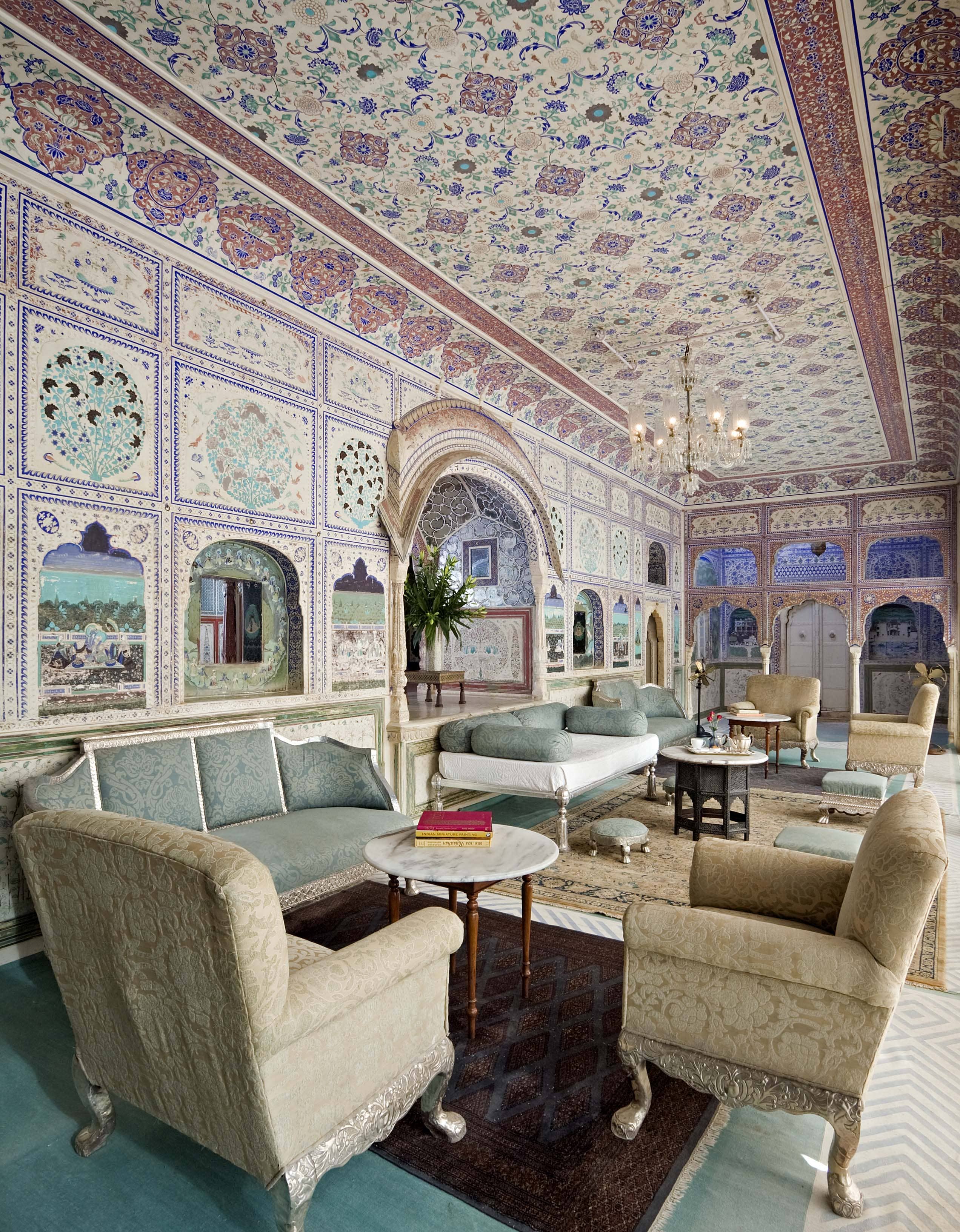 Samode Palace Jaipur, Rajasthan, rooms
